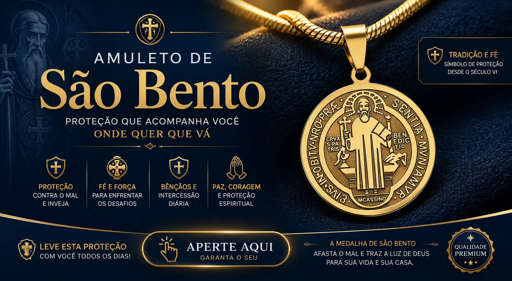 Amuleto de Sao Bento